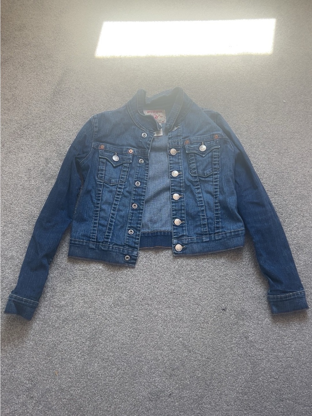 True ReligionBlue Denim Jacket